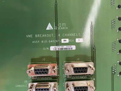LAM RESEARCH VME BREAKOUT, 4 CHANNELS VIEW 810-040287-004 REVC