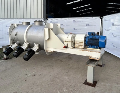 1,300L S/S Lodige Plough Shear Mixer Type FKM-2000-DSZ 55kw