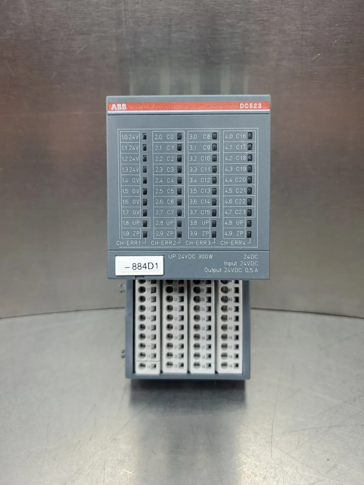 Used ABB DC523 B4 PLC Input & Output | Palmetto Automation #1154274