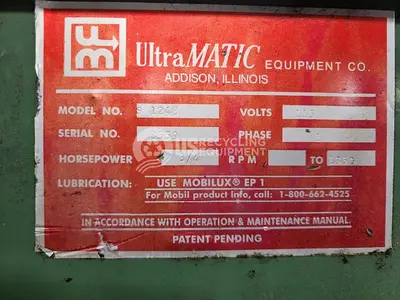 USED ULTRAMATIC PARTIALLY REFURBISHED S1248 2 DECK SCREENER