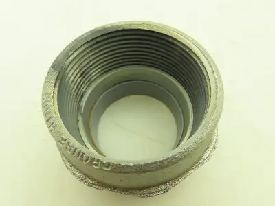 Crouse-Hinds HTZ7 Conduit Hub Sru-Tite Zinc Raintight Insulated Throat 2-1/2"