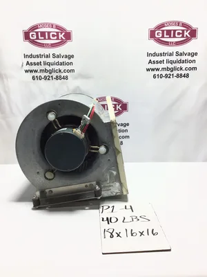 Nuaire X-980207-12 Blower Fan Assembly with GE ECM Motors 3/4HP
