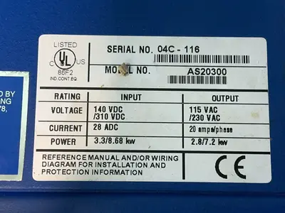 Used KOLLMORGEN AS20300 Servo Drives Ohio US | HGR 24 #1355987