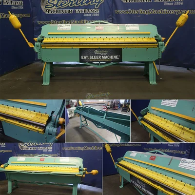 Used CHICAGO W37 Box & Pan Brakes including Finger California US | Sterling Machinery Exchange #1467009