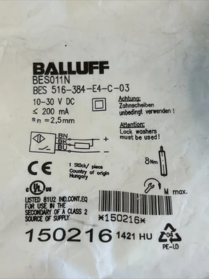 NEW Balluff BES516384E4C03