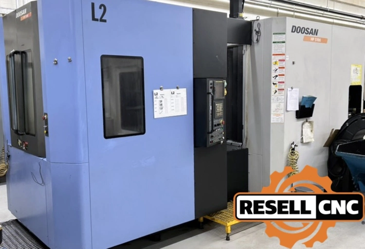 Used 2008 Doosan HP-5100 HMC Horizontal Machining Centers Florida US | Resell CNC #548874