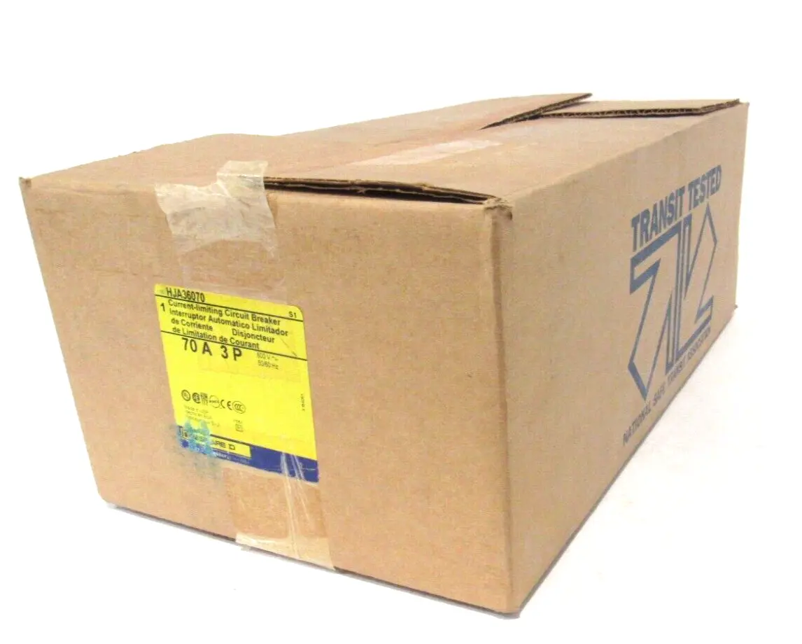 NEW SQUARE D HJA36070 CIRCUIT BREAKER 3 POLE 70A