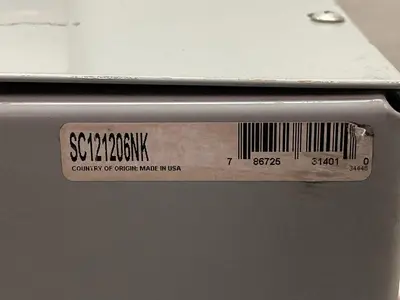 Used WIEGMANN SC121206NK Miscellaneous Equipment (Electrical & Power) | Surplus Asset Holdings #1189899