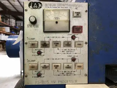 Argus International PS-7125 UV Processor Curing Conveyor