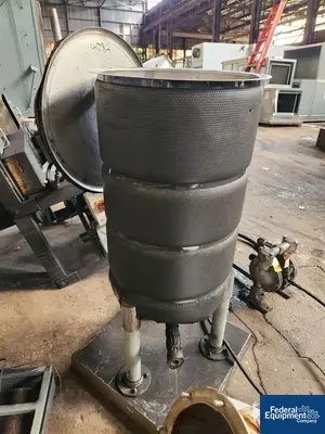 Unknown 30 Gal Stainless Steel Receiver/Mix Tank