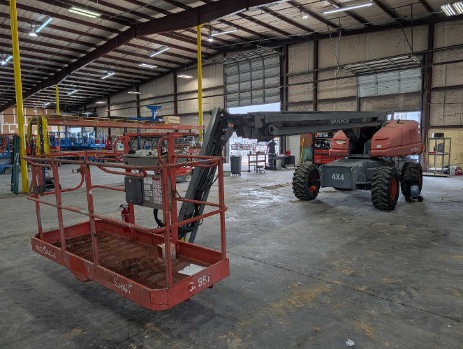 Used 2018 Skyjack SJ66T Telescopic Boom Lifts Texas US | Stack Equipment #1080437
