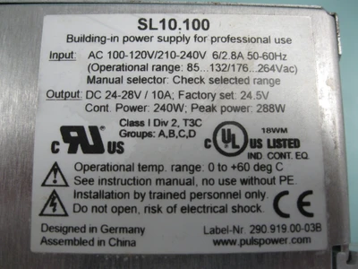 NEW PULS SL.10.100