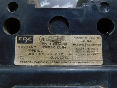 USED FEDERAL NJL431400