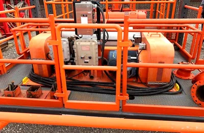 (2) Swaco 414 XP oilfield decanter centrifuges, 316SS.