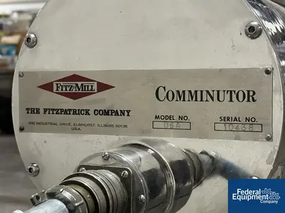 USED Fitzpatrick Fitzpatrick D6A Fitzmill, S/S
