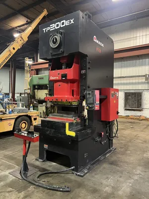 2007 AMADA 220 TON GAP FRAME Gap Frame, Single Crank Presses | Timco, Inc. (4)