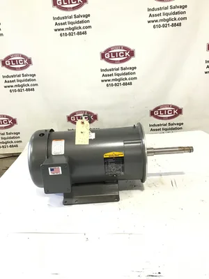 Baldor WCM3709T Industrial Motor 1-1/4″-1-3/4″ Key Shaft 7-1/4″ Shaft Length
