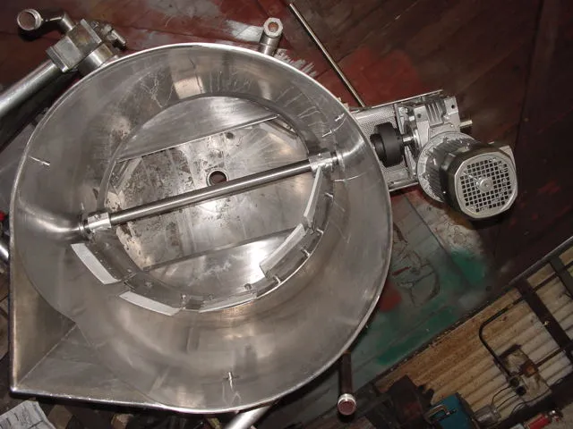 225L Giusti S/S Scraped Mixer