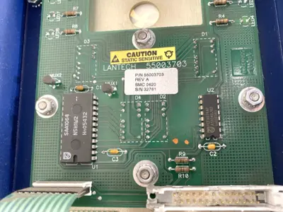 USED LANTECH WRAPPER DISPLAY BOARD W/ Q SERIES WRAP COUNT PANEL