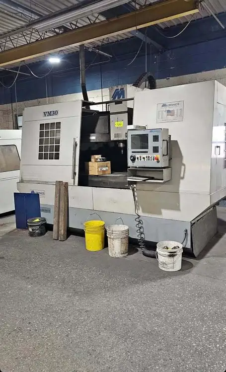 Used 2003 MILLTRONICS VM30 Vertical Machining Centers Illinois US | Asset Exchange Corporation #1228658