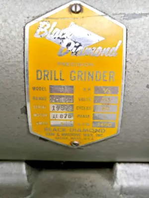 Black Diamond Drill Bit Grinder Sharpening Machine 11 Attachment Cutting Tool