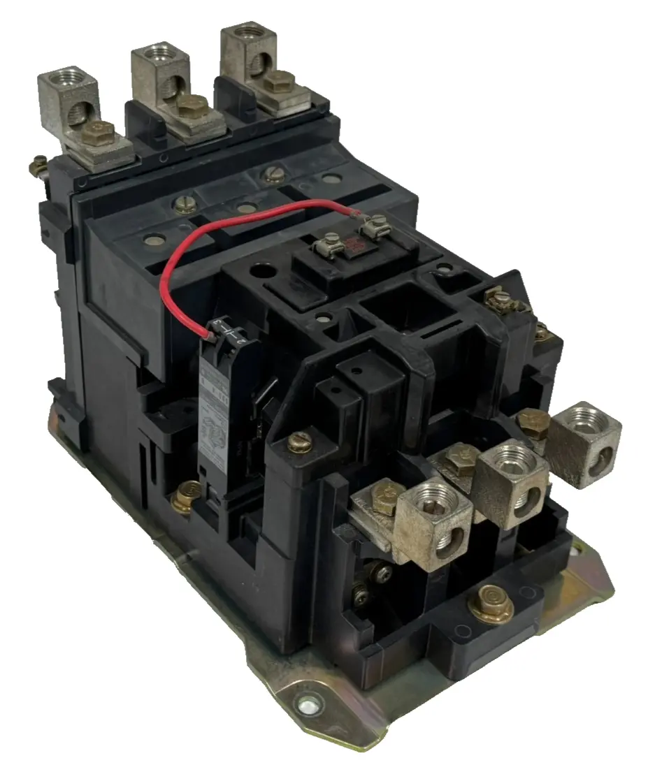 USED ALLEN BRADLEY 500F-EOD930 MOTOR STARTER SER. A 115/120V-60HZ SIZE 4 3PH