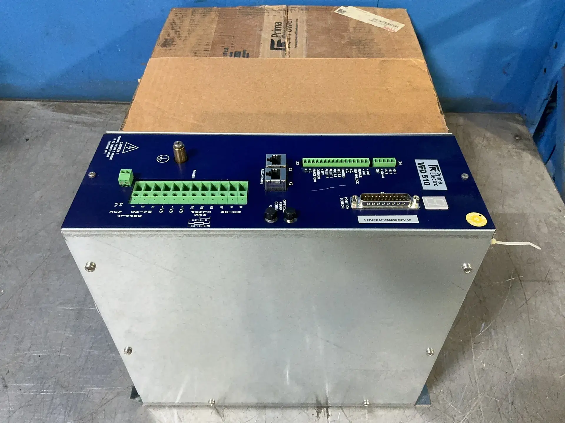 Used PRIMA ELECTRO VFD4EPA71250030 Servo Drives Ohio US | HGR 24 #1280438