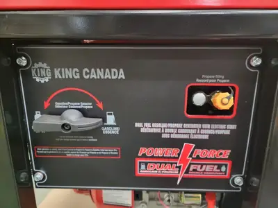 New | in-Stock KING CANADA KCG-12001GE-DF Generators British Columbia CA | Lenmark #277351