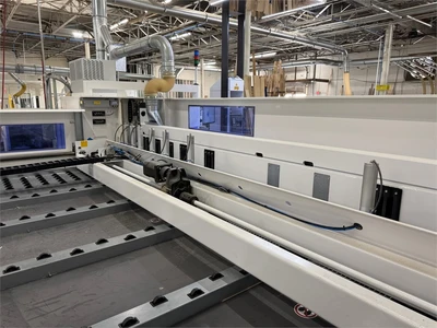 Used 2021 HOMAG "SAWTEQ B-400 PROFILINE" Single-Line Beam Saws Texas US | MachineryMax #1488388