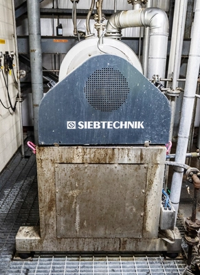 Siebtechnik SBD-400-K short bowl decanter, 316SS.