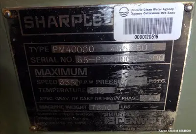 USED SHARPLES PM-40000