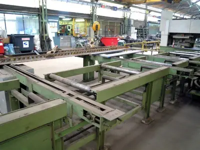 USED TRENNJAEGER SBM 1000 CNC SAW/DRILL LINE