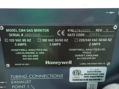 Used HONEYWELL ANALYTICS 18741000 Gas Monitors Ohio US | HGR 24 #755425