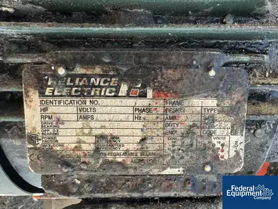 USED Precision 1,200 Gal Precision Stainless Reactor, 304 S/S, 50/150#