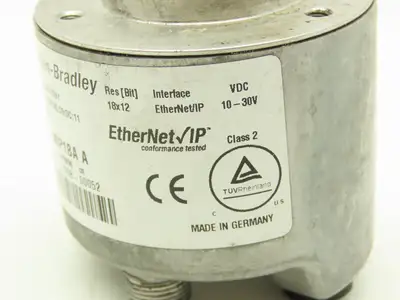 Allen Bradley 842E-MIP1BA A Absolute Encoder 10-30VDC EtherNet IP 3/8" Shaft