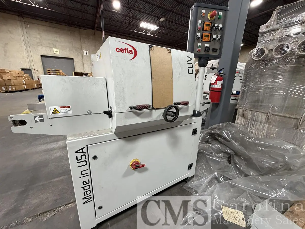Used CEFLA CUV CURING LINE Woodworking Complete Operations North Carolina US | CAROLINA MACHINERY SALES #1364665