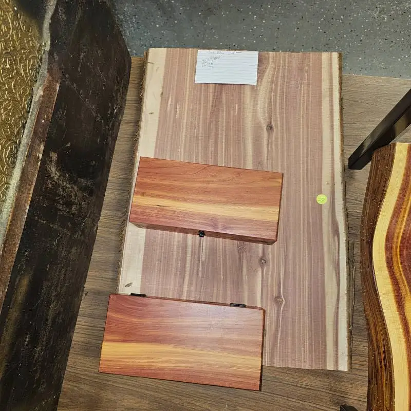 Live Edge Cedar 1 1/2"x16"x24"