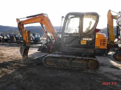 Used 2017 CASE CX57C Crawler Excavators - Mini New York US | Beck Equipment #1509315