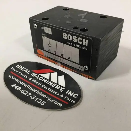 Used BOSCH 0 811 004 003 Valves/Fittings Michigan US | Ideal Machinery #608480