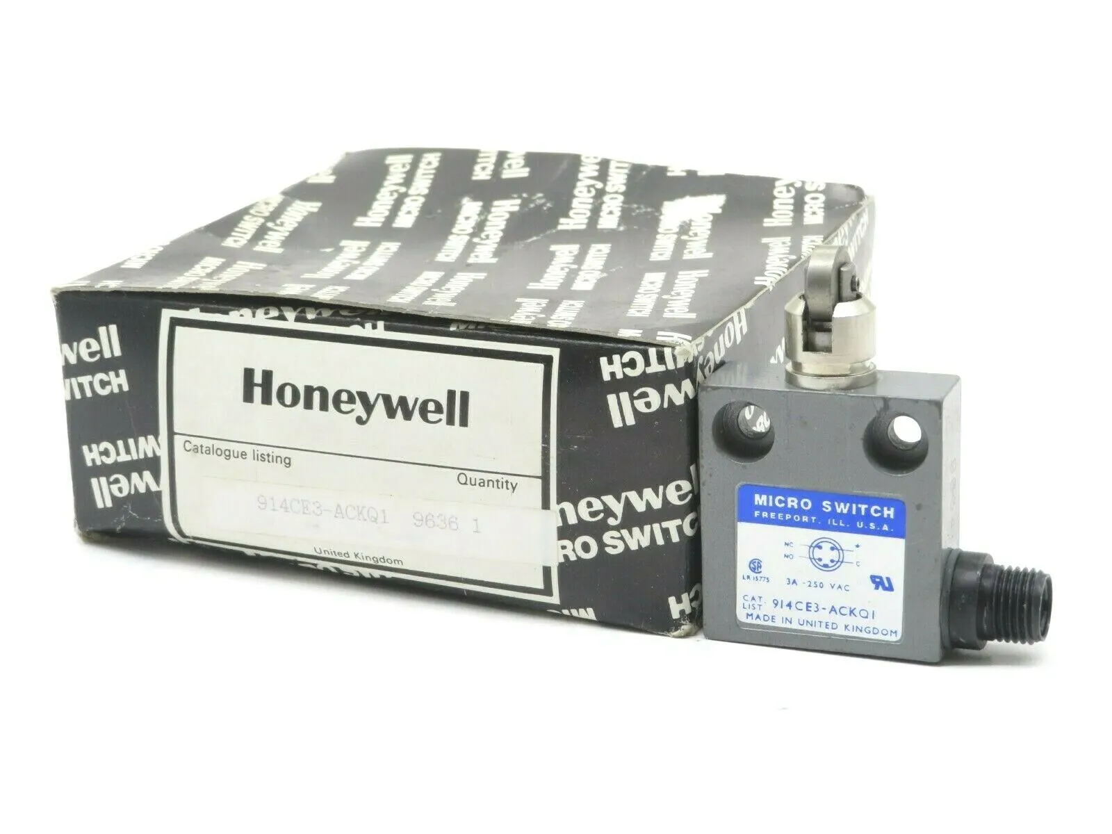 NEW HONEYWELL 914CE3-ACKQ1 LIMIT SWITCH 914CE3ACKQ1
