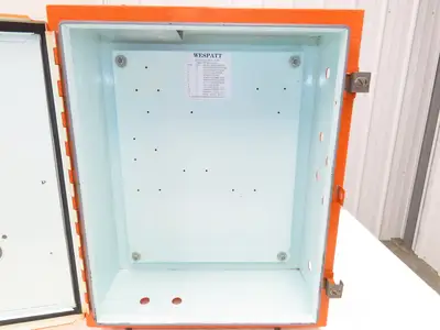 Hoffman A242008LP Electrical Enclosure Nema Type 12 24x20x8" Hinge Wall Mount