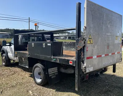 Used 2013 FORD F550 FLATBED LIFTGATE Flatbed Trucks Virginia US | Proxy Equipment #1378167