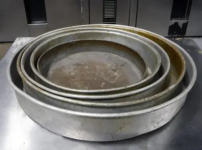 USED CAKE PANS-HUGE VARIETY!