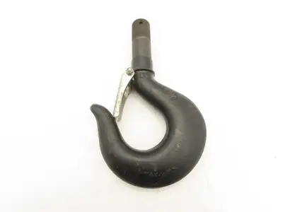 CM Lodestar 3-4 Ton Chain Hoist Upper Hook Threaded Shank w/Latch No 8