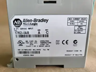 NEW ALLEN-BRADLEY 1762-IA8