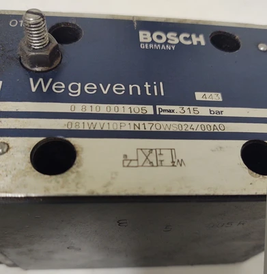 USED Bosch 081WV10P1N170WS024/00A0