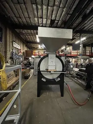 Bauer 322 1000 lb/hr Batch Dry Nut Roaster