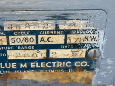 Used 1957 BLUE M OV490 Ovens Ohio US | HGR 24 #1265866
