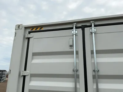 2026 40’L x 8’W x 9’ 6”T High Cube Shipping/Ground Container, swing doors on one end and four sets o...