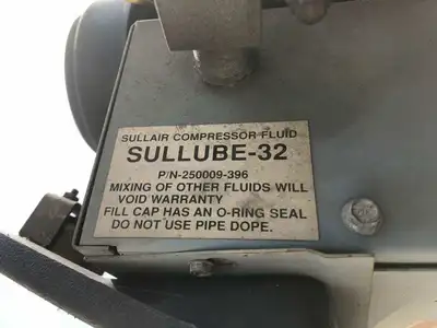 Sullair 6E-10.0-XH 10HP Reciprocating Air Compressor 175PSIG 5729hrs 3PH 50gal